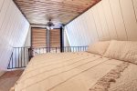 Loft bedroom-king bed